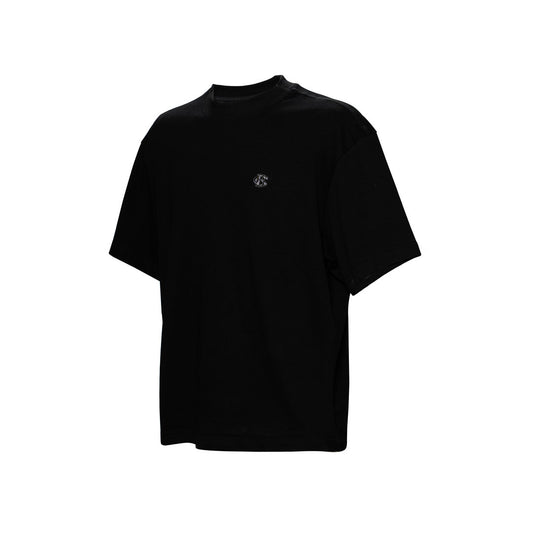 Camiseta Oversize Negra | Basics Chrome