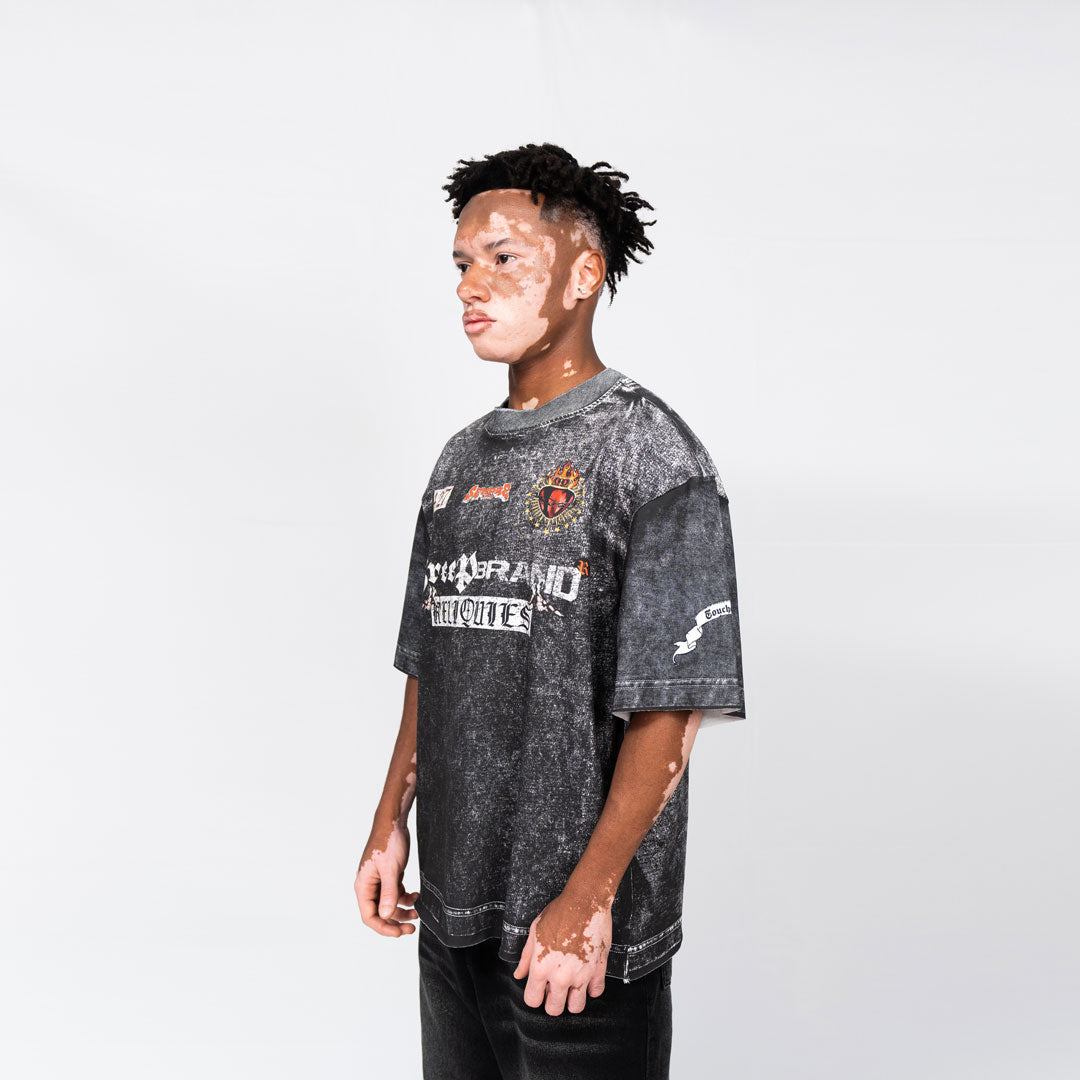 Camiseta Oversize Noir | Reliquies Collection