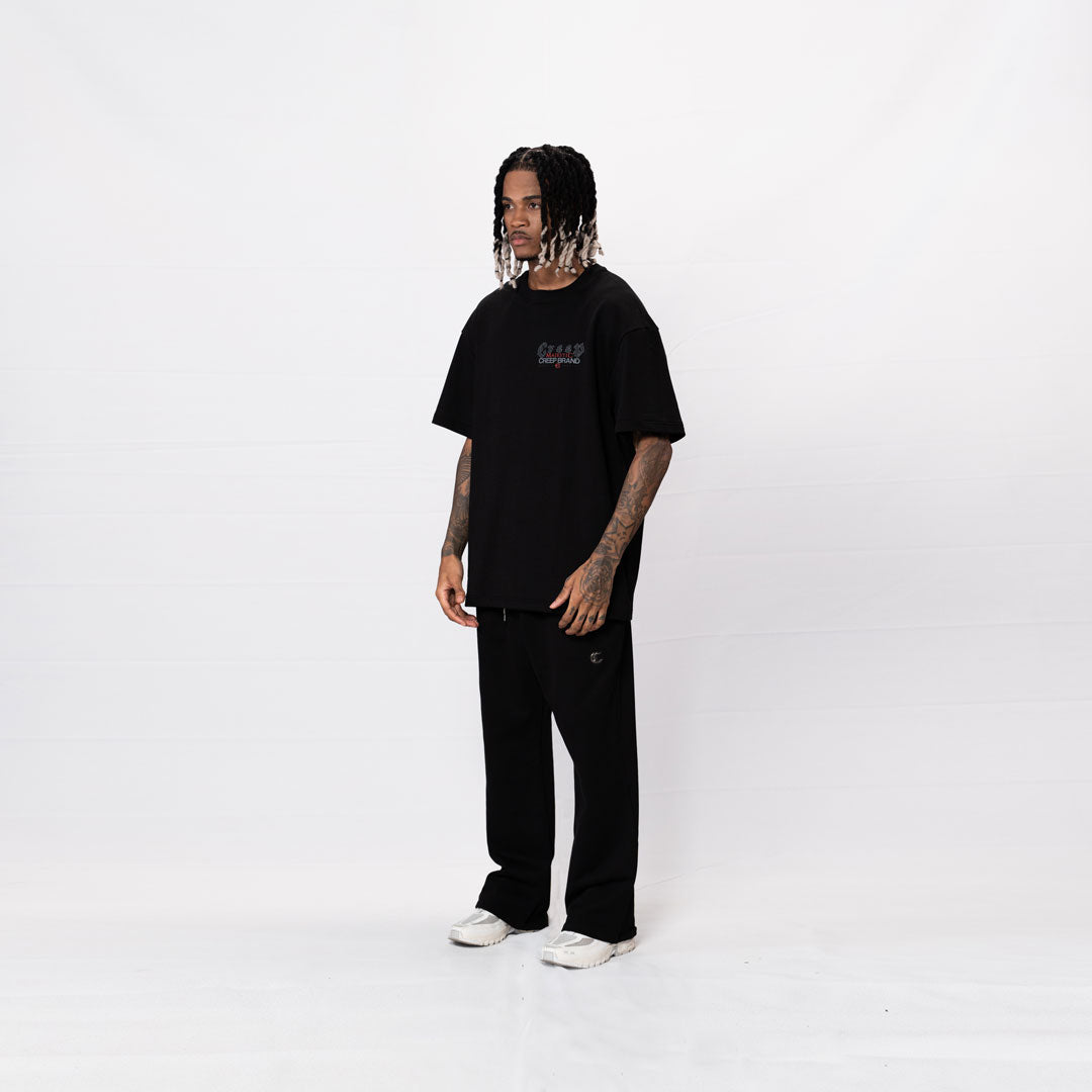 SUDADERA BASICS CHROME NEGRO