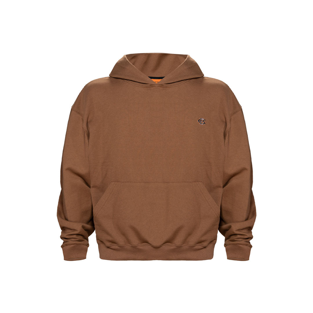 Buzo Hoodie Oversize Chocolate | Basics Chrome