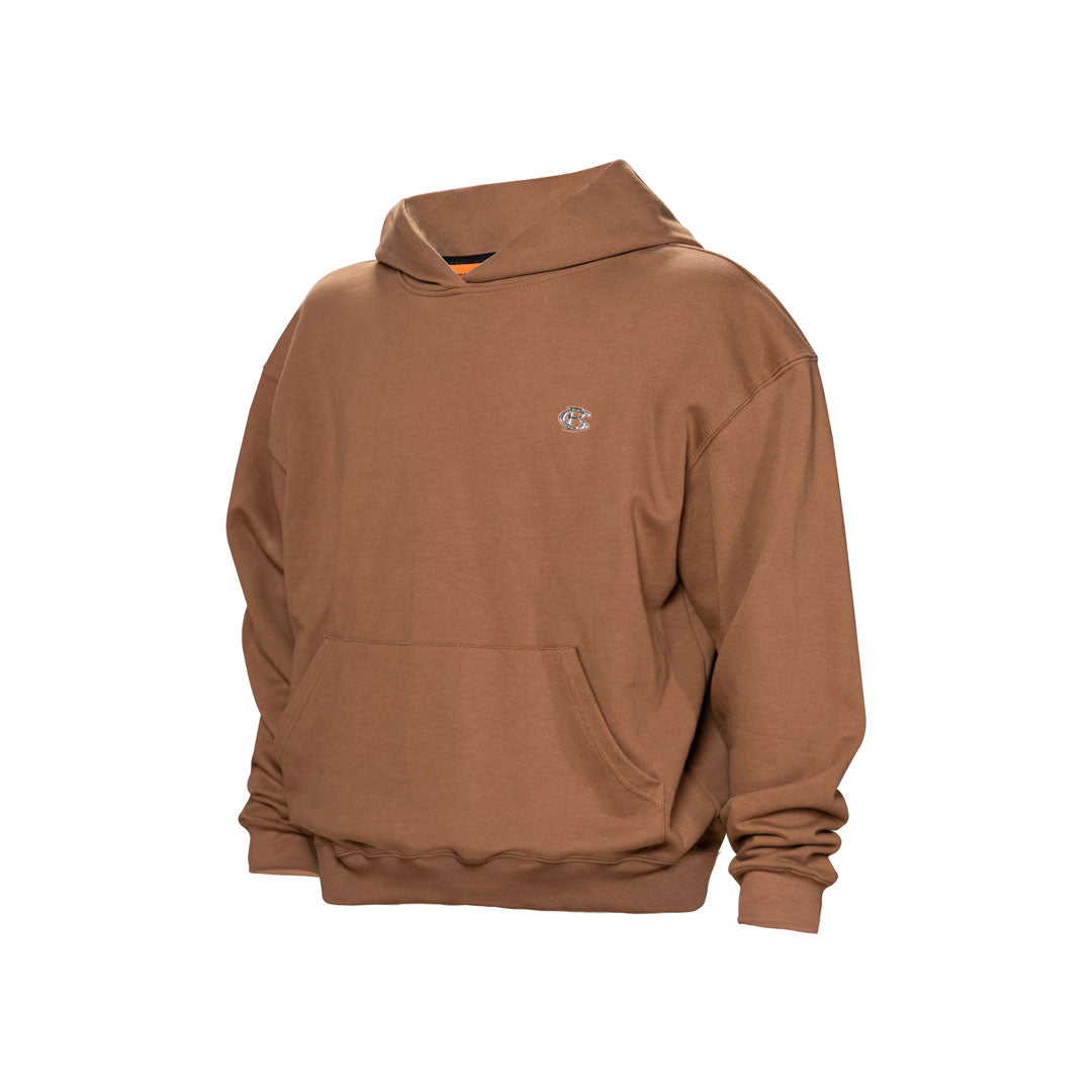 Buzo Hoodie Oversize Chocolate | Basics Chrome