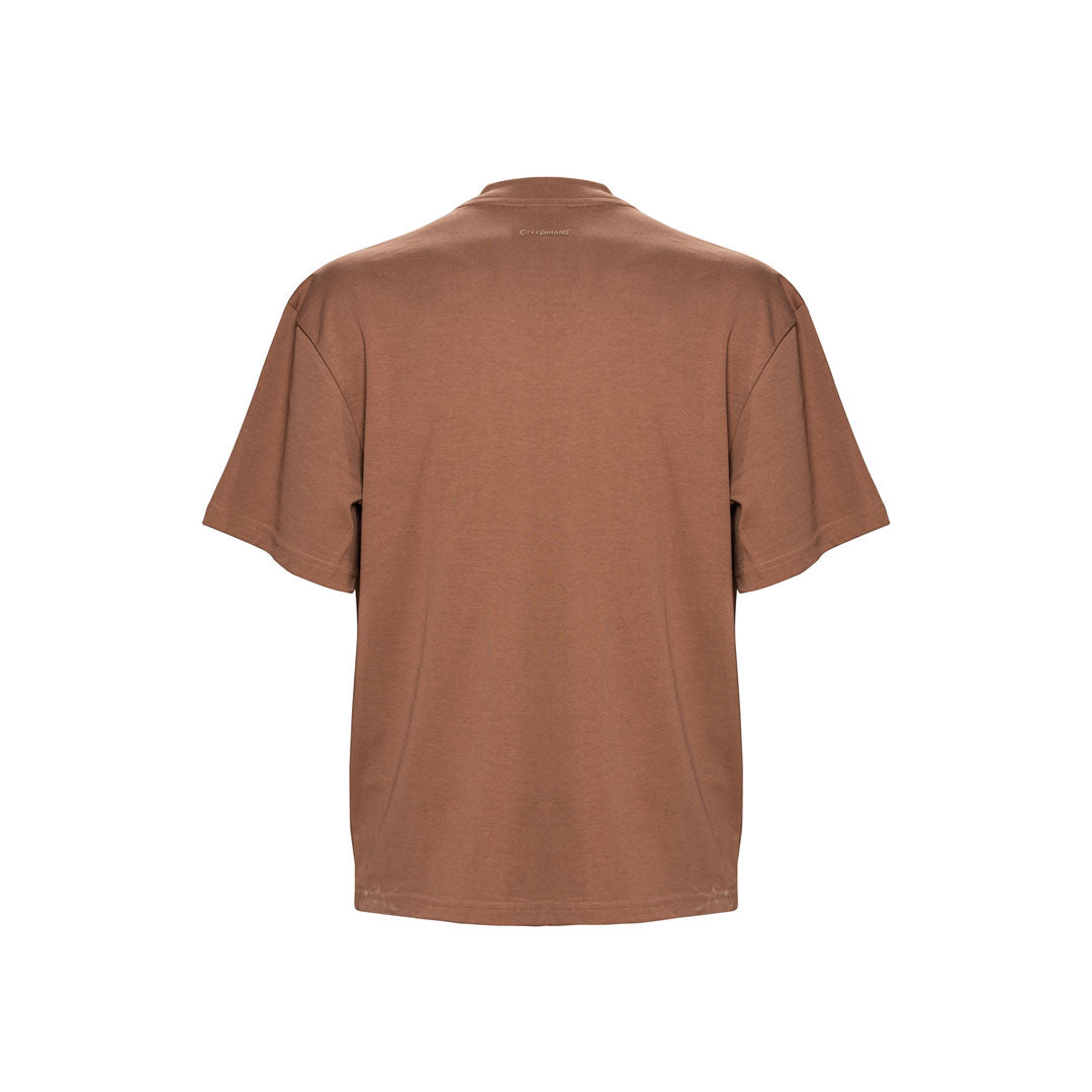 Camiseta Oversize Chocolate | Basics Chrome