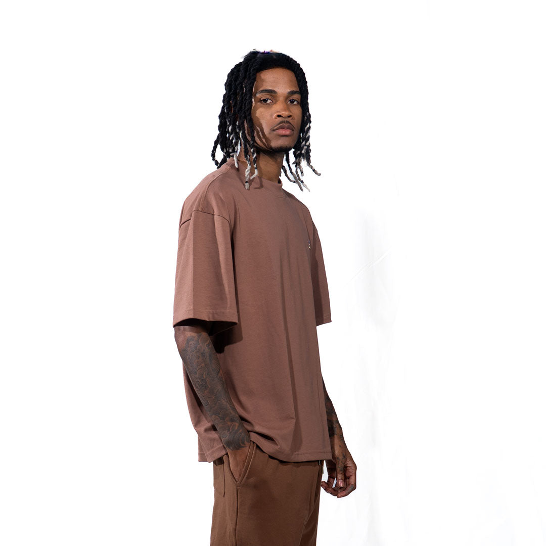 CAMISETA BASICS CHROME CHOCOLATE