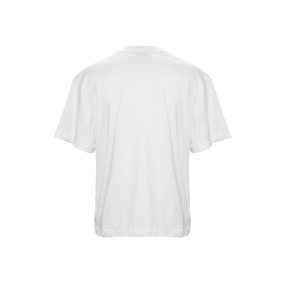 Camiseta Oversize Ivory | Basics Chrome