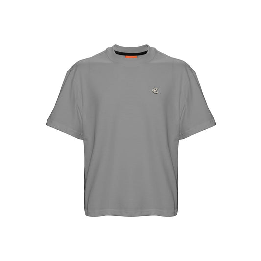 Camiseta Oversize Gris Basics Chrome