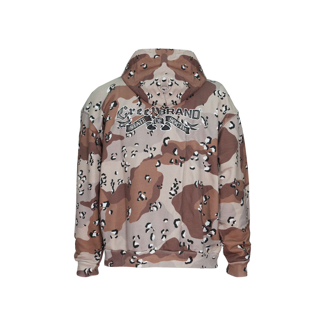 Buzo Hoodie Oversize Camuflado | Sahara