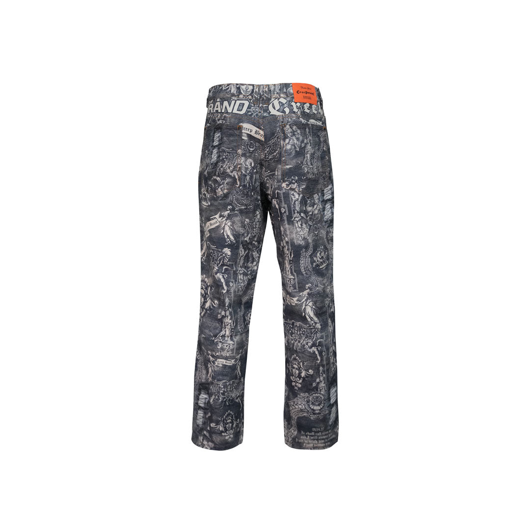 Jean Streetwear Índigo Corte Recto | Reliquies