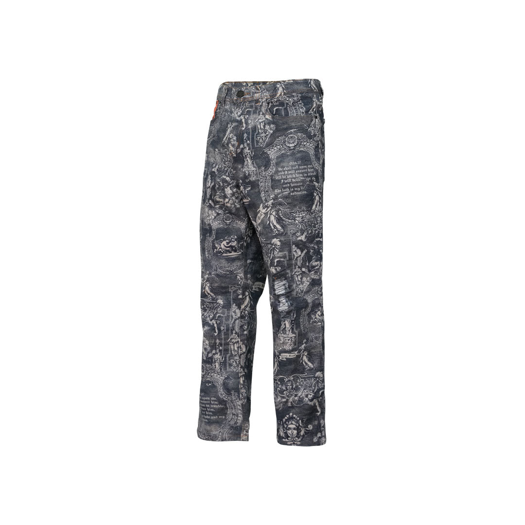 Jean Streetwear Índigo Corte Recto | Reliquies