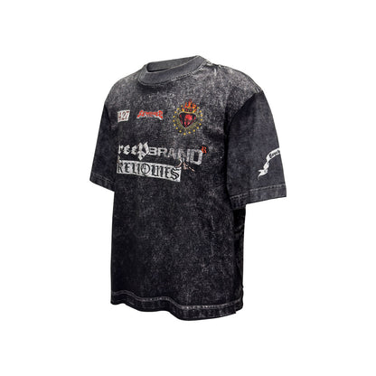 Camiseta Oversize Noir | Reliquies Collection