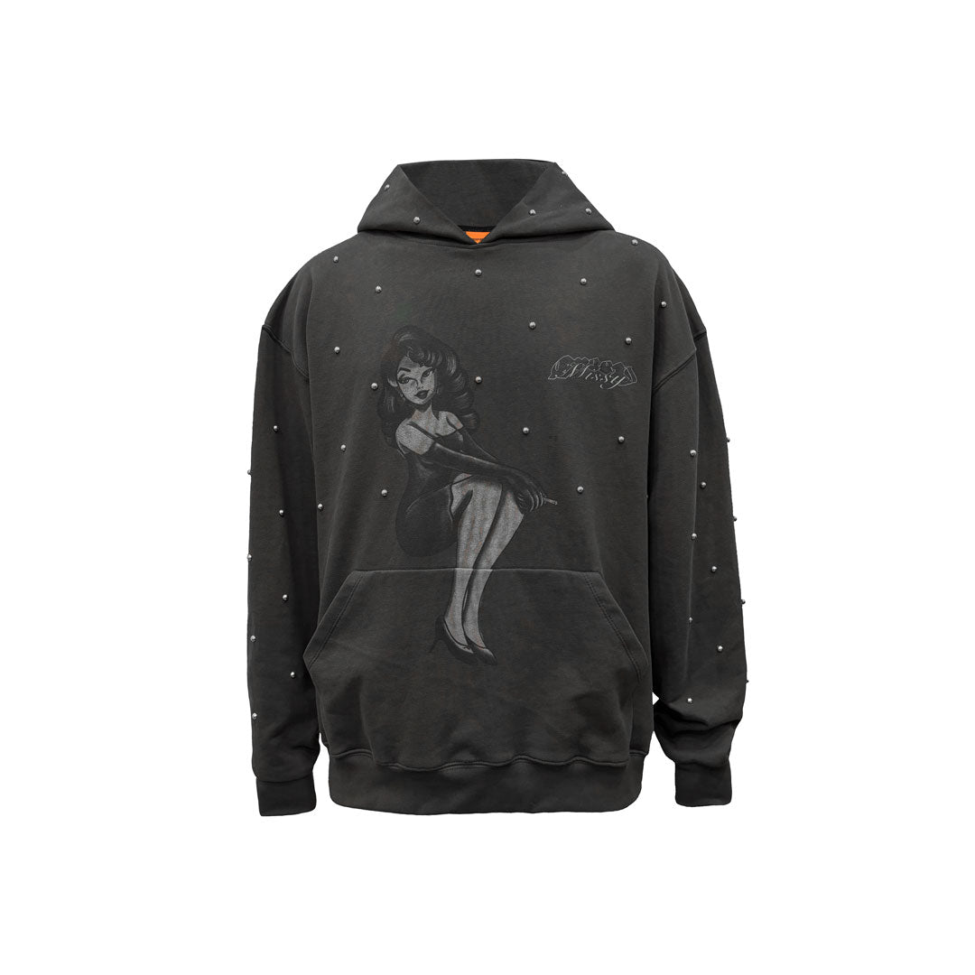 Buzo Hoodie Oversize Gris Oscuro | Missy