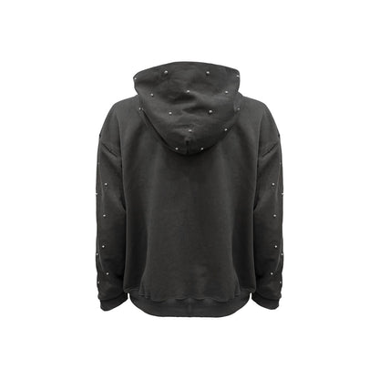 Buzo Hoodie Oversize Gris Oscuro | Missy